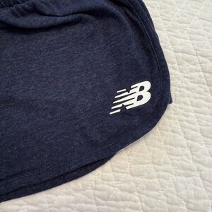 New Balance Navy Athletic Shorts